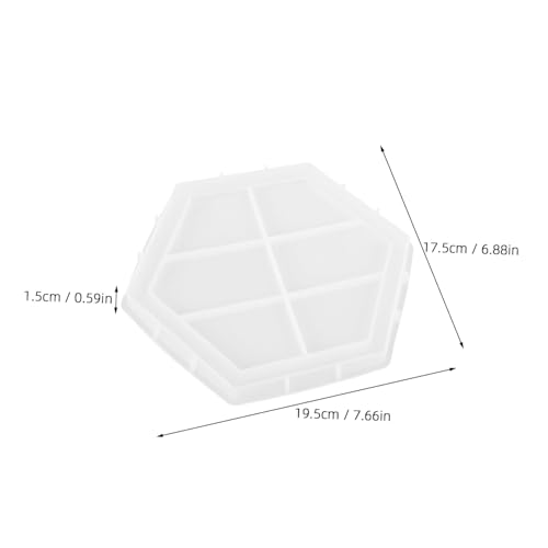Gogogmee Silikonform Hexagon Tangram Puzzle Resin Gießform Kreative Harz Untersetzerform für DIY Bastelprojekte und Wohnkultur Bpa frei Leicht zu Reinigen Vielseitig für Heimdekoration Gogogmee Silikonform Hexagon Tangram Puzzle Resin Gießform Kreative Harz Untersetzerform für DIY Bastelprojekte und Wohnkultur Bpa frei Leicht zu Reinigen Vielseitig für Heimdekoration von Gogogmee