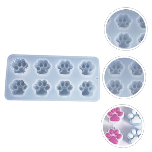 Gogogmee Silikonform Katze Pfoten DIY Gießform Weich Robust Wiederverwendbar für Harz Seife Schmuckherstellung Basteln Handwerk Zubehör von Gogogmee