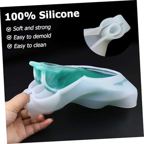 Gogogmee Silikonform Löffelhalter und Tablett für Epoxidharz DIY Gießform für Schmuckhalter Desktop ornament Bastelprojekte Kreative Wohn Partydekoration Gogogmee Silikonform Löffelhalter und Tablett für Epoxidharz DIY Gießform für Schmuckhalter Desktop ornament Bastelprojekte Kreative Wohn Partydekoration von Gogogmee