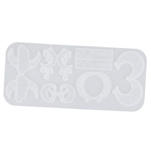 Gogogmee Silikonform für DIY Schmuck Anhänger und Ohrringe Flexible Wiederverwendbare Gießform Mond Schmetterling Schlange Wolke Stern Motive Praktische Rutschfeste Silikonform für Gogogmee Silikonform für DIY Schmuck Anhänger und Ohrringe Flexible Wiederverwendbare Gießform Mond Schmetterling Schlange Wolke Stern Motive Praktische Rutschfeste Silikonform für von Gogogmee