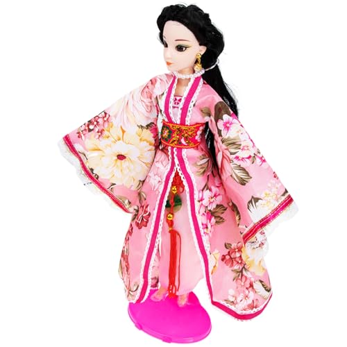 Gogogmee Simulation Puppe Mädchen Antike Hanfu Kleidung Traditionelle Chinesische Stoffpuppe Dekoration Geburtstag Geschenk Kulturelle Lernpuppe Gogogmee Simulation Puppe Mädchen Antike Hanfu Kleidung Traditionelle Chinesische Stoffpuppe Dekoration Geburtstag Geschenk Kulturelle Lernpuppe von Gogogmee