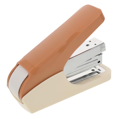 Gogogmee Single Finger Desktop Hefter Ergonomisch Leicht Handliche Büroklammer Für Schule Büro Robust Vielseitig Für Buch Papier Dokumente Bindung von Gogogmee