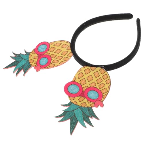 Gogogmee Sommerliches Hawaii Stirnband mit Ananas für Damen und Mädchen bei Luau Partys Strandaccessoire Leicht Bequem und Tragbar für Unvergessliche Sommermomente von Gogogmee