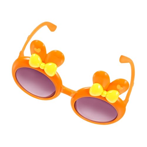 Gogogmee Sonnenbrille mit Niedlichem Hasenmotiv Party Sonnenbrille für Mädchen Flexible Rahmen Uv-schutz Accessoire für Strand und Outdoor Aktivitäten Trendiges Geschenk von Gogogmee