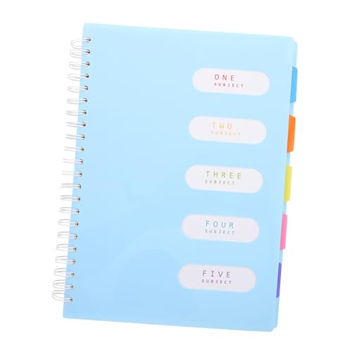 Gogogmee Spiral Notebook Notizbuch für Büro Schule und Reisen Glattes Schreiben Minimalistisches Design für Studenten und Lehrer von Gogogmee