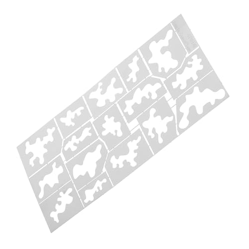 Gogogmee Stencil für Präzises Lackieren für Diy Holzprojekte Modellbau Scrapbooking und Kunstprojekte Gogogmee Stencil für Präzises Lackieren für Diy Holzprojekte Modellbau Scrapbooking und Kunstprojekte von Gogogmee