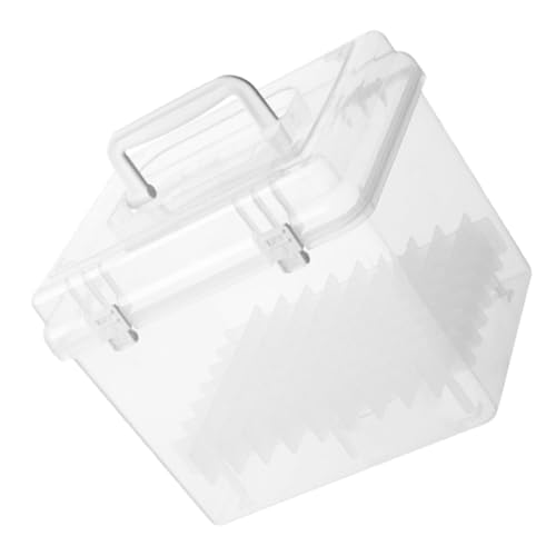 Gogogmee Stift Organizer mit Tragbarem Griff Transparente Marker Aufbewahrungsbox für Kunstbedarf und Buntstifte für Schule Büro Gogogmee Stift Organizer mit Tragbarem Griff Transparente Marker Aufbewahrungsbox für Kunstbedarf und Buntstifte für Schule Büro von Gogogmee
