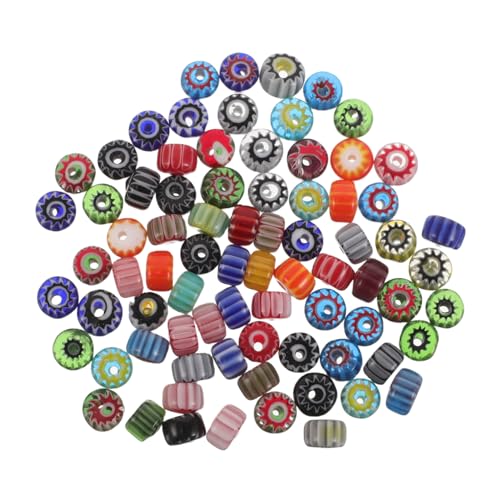 Gogogmee Strang Glasperlen Kürbisform Bunte Lose Glasperlen für Schmuckherstellung DIY Armbänder Halsketten und Vielseitige Bastelprojekte Gogogmee Strang Glasperlen Kürbisform Bunte Lose Glasperlen für Schmuckherstellung DIY Armbänder Halsketten und Vielseitige Bastelprojekte von Gogogmee