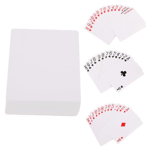 Gogogmee Sublimationspapier Spielkarten Blanko Karten DIY Kartengestaltung Einseitig Bedruckbar Papierkarten Tragbar für Party und Freizeit Unterhaltung Gogogmee Sublimationspapier Spielkarten Blanko Karten DIY Kartengestaltung Einseitig Bedruckbar Papierkarten Tragbar für Party und Freizeit Unterhaltung von Gogogmee