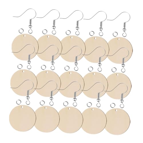 Gogogmee Teiliges DIY Anhänger Bastelset Natürliche Holzscheiben Ohrschmuck Blanko für Kreative Ohrringe Verschiedene Designs Vielseitig Verwendbar für Damen Gogogmee Teiliges DIY Anhänger Bastelset Natürliche Holzscheiben Ohrschmuck Blanko für Kreative Ohrringe Verschiedene Designs Vielseitig Verwendbar für Damen von Gogogmee