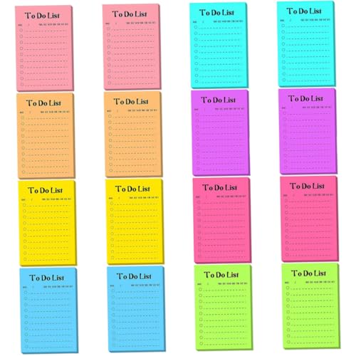 Gogogmee Teiliges Fluoreszierende Memo Sticker Haftnotizen Starke Selbstklebekraft Beidseitig Beschreibbar Vielseitig für Schule Büro Haushalt Kompakte Scrapbook Notizblöcke Gogogmee Teiliges Fluoreszierende Memo Sticker Haftnotizen Starke Selbstklebekraft Beidseitig Beschreibbar Vielseitig für Schule Büro Haushalt Kompakte Scrapbook Notizblöcke von Gogogmee