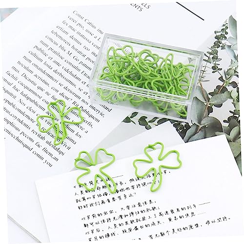 Gogogmee Teiliges Kleeblatt Büroklammern Lesezeichen Clips aus Robuste und Testpapierhalter Dekorative Papierklammern für Bücher und Dokumente Langlebig und Vielseitig Einsetzbar Gogogmee Teiliges Kleeblatt Büroklammern Lesezeichen Clips aus Robuste und Testpapierhalter Dekorative Papierklammern für Bücher und Dokumente Langlebig und Vielseitig Einsetzbar von Gogogmee