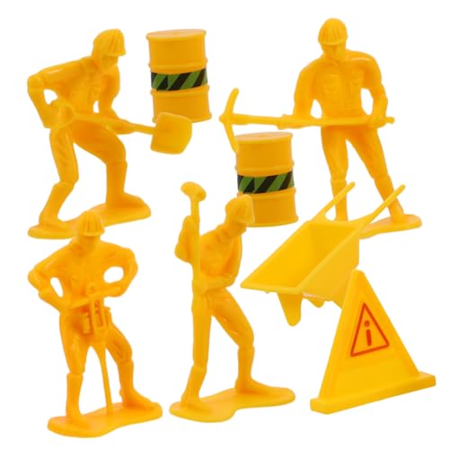 Gogogmee Teiliges Mini Bauarbeiter Figuren Lebensechte Miniatur Arbeiter Modelle für Geburtstagskuchen Dekoration Sichere Kunststoffmaterialien Einfache Anwendung Kreatives Baustellen und Gogogmee Teiliges Mini Bauarbeiter Figuren Lebensechte Miniatur Arbeiter Modelle für Geburtstagskuchen Dekoration Sichere Kunststoffmaterialien Einfache Anwendung Kreatives Baustellen und von Gogogmee