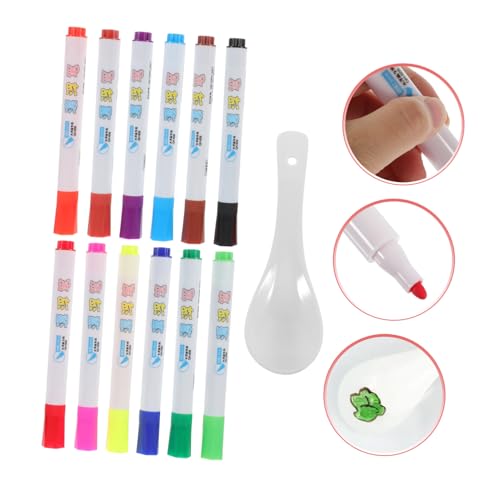 Gogogmee Teiliges Whiteboard Marker Wasserlösliche Trocken Abwischbare Stifte für Schule und Büro Langlebig Ergonomisch Farbenfrohe Markierstifte für Flüssiges Schreiben und Klares von Gogogmee