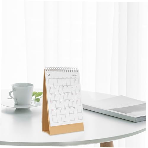Gogogmee Tischkalender mit Integriertem Notizblock Kompakter Monatsplaner für Büro und Zuhause Stabiler Ständer Modernes Minimalistisches Design Glattes Schreibpapier Tagesplaner für Gogogmee Tischkalender mit Integriertem Notizblock Kompakter Monatsplaner für Büro und Zuhause Stabiler Ständer Modernes Minimalistisches Design Glattes Schreibpapier Tagesplaner für von Gogogmee