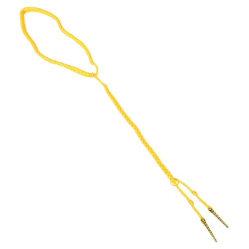 Gogogmee Traditionelle Geflochtene Badge Cord Schulterklappen für Uniform Kostüm Bühnenoutfit Musiker Zubehör Langlebig Gelb Kunststoffanhänger Gogogmee Traditionelle Geflochtene Badge Cord Schulterklappen für Uniform Kostüm Bühnenoutfit Musiker Zubehör Langlebig Gelb Kunststoffanhänger von Gogogmee