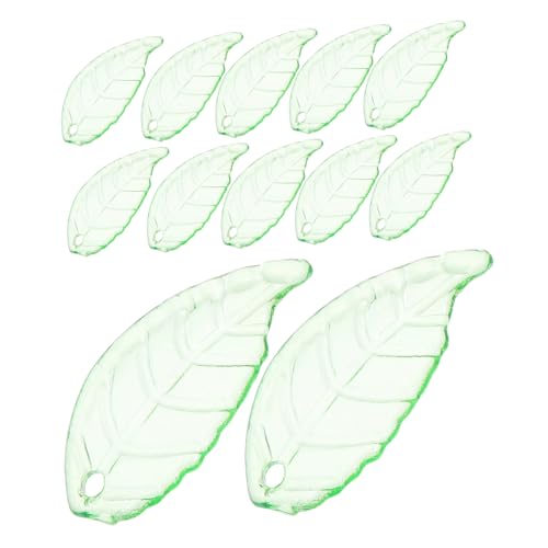 Gogogmee Transparent Acryl Blattperlen Kunststoff DIY Blumen Elemente Schmuck Zubehör für Halsketten Armbänder Basteln Große für Vielfältige Fädelmöglichkeiten Gogogmee Transparent Acryl Blattperlen Kunststoff DIY Blumen Elemente Schmuck Zubehör für Halsketten Armbänder Basteln Große für Vielfältige Fädelmöglichkeiten von Gogogmee