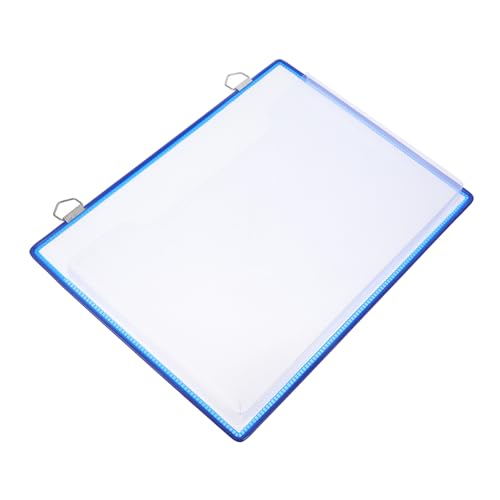 Gogogmee Transparent Hanging Document Bag Multifunktionale Aufbewahrungstasche für und Zuhause Platzsparender Organizer für Rechnungen Bücher und Unterlagen von Gogogmee