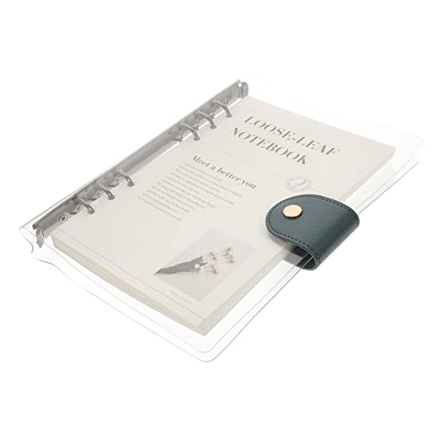 Gogogmee Transparent Notizbuch mit Abnehmbaren Blättern Scrapbook Ringbuch für Studenten Personalisierbare Planer und Schreibwaren für Organisation und Planung von Gogogmee