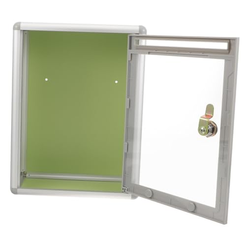 Gogogmee Transparente Acryl Briefkasten Klein Wandmontage Vorschlagbox Postbox für Büro Zuhause Kreative Aufbewahrung Langlebig Einfache Installation Gogogmee Transparente Acryl Briefkasten Klein Wandmontage Vorschlagbox Postbox für Büro Zuhause Kreative Aufbewahrung Langlebig Einfache Installation von Gogogmee