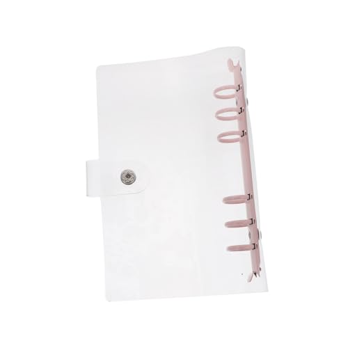Gogogmee Transparente PVC Hülle Ringbuchordner Leichtes Reise Notizbuch für Büro und Schule Praktischer Lose Umschlag für Notizen Skizzen und Projektplanung Gogogmee Transparente PVC Hülle Ringbuchordner Leichtes Reise Notizbuch für Büro und Schule Praktischer Lose Umschlag für Notizen Skizzen und Projektplanung von Gogogmee