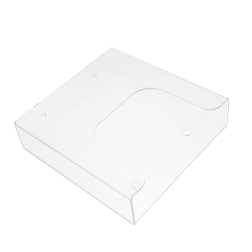 Gogogmee Transparenter Wand organizer für Bürounterlagen Moderner Dokumentenhalter aus Robustem Kunststoff Vielseitiger Prospekthalter und Aktenregal für Schreibtisch und Wandmontage von Gogogmee