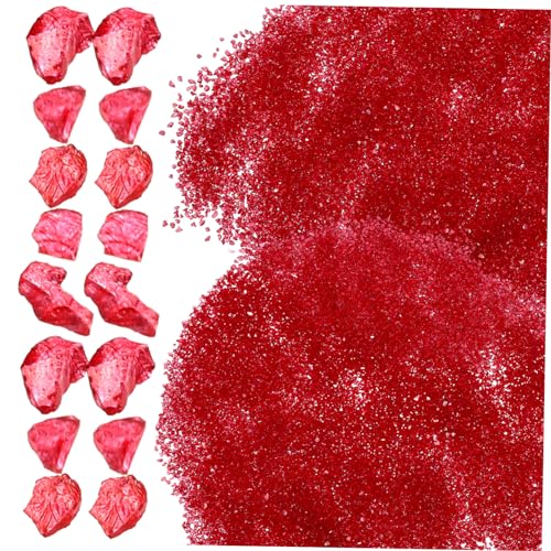 Gogogmee Transparentes Sand für Nail Art und Tischdekorationen Beutel Vielseitige Bastelmaterialien für Projekte Vase Füller und Home Decor Gogogmee Transparentes Sand für Nail Art und Tischdekorationen Beutel Vielseitige Bastelmaterialien für Projekte Vase Füller und Home Decor von Gogogmee