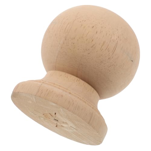 Gogogmee Unlackierter Massivholz-ball als Treppenpfosten-kappe Robustes DIY Geländer Gartenpfosten-endstück Natürliche Holzmaserung Kunstvolle Verarbeitung Vielseitig für Möbel und Gogogmee Unlackierter Massivholz-ball als Treppenpfosten-kappe Robustes DIY Geländer Gartenpfosten-endstück Natürliche Holzmaserung Kunstvolle Verarbeitung Vielseitig für Möbel und von Gogogmee