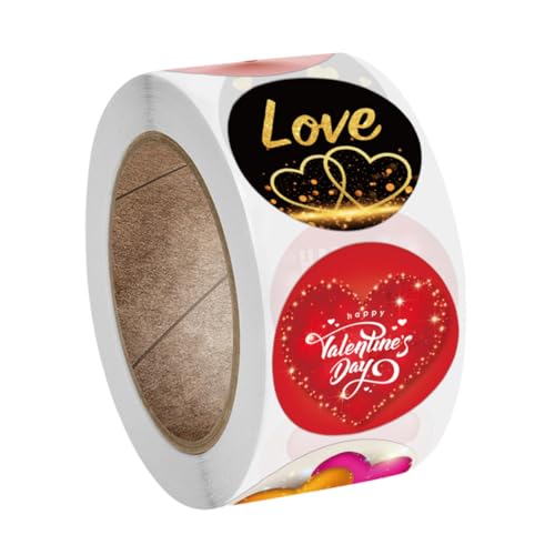 Gogogmee Valentinstag Aufkleber Rund Liebe Dekoration Scrapbooking Candy Sealing Papier Sticker für Hochzeit Partytüten Gogogmee Valentinstag Aufkleber Rund Liebe Dekoration Scrapbooking Candy Sealing Papier Sticker für Hochzeit Partytüten von Gogogmee