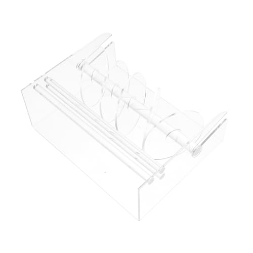 Gogogmee Verstellbarer Acryl-etiketten-dispenser Fächer Flexibler Aufbewahrung für Stickerrollen und Versandetiketten Organizer für Büro Schule Zuhause und Einzelhandel Gogogmee Verstellbarer Acryl-etiketten-dispenser Fächer Flexibler Aufbewahrung für Stickerrollen und Versandetiketten Organizer für Büro Schule Zuhause und Einzelhandel von Gogogmee