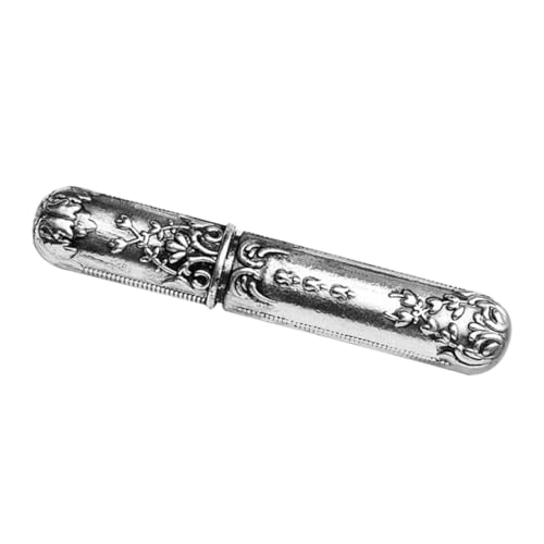 Gogogmee Vintage Nadel Aufbewahrungsbox aus Langlebigem Metall Europäischer Retro Stil Multifunktionaler Organizer für Hand und Sticknadeln Geeignet für Zahnstocher Schmuck und Bastelbedarf von Gogogmee