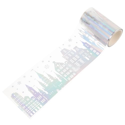 Gogogmee Vintage Scrapbook Klebeband mit Einzigartigem Muster Selbstklebendes DIY Material Sticker für Tagebücher Fotoalben und Geschenke Vielseitiges Bastelzubehör für Kreative von Gogogmee