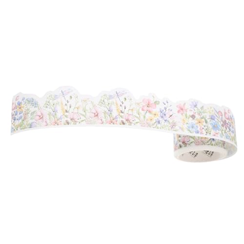 Gogogmee Vintage Washi Tape mit Blumenmuster Handreißbar Rückstandsfrei Vielseitig für Scrapbooking Tagebuch Geschenkverpackung DIY Kunsthandwerk Dekoratives Klebeband für Kreative Gogogmee Vintage Washi Tape mit Blumenmuster Handreißbar Rückstandsfrei Vielseitig für Scrapbooking Tagebuch Geschenkverpackung DIY Kunsthandwerk Dekoratives Klebeband für Kreative von Gogogmee