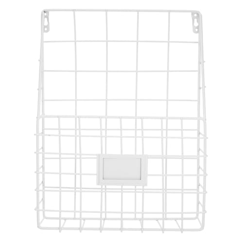 Gogogmee Wandmontierter Metall Zeitungshalter Stabiles Wandregal für Büro und Zuhause Leichter Hängender Magazinhalter Vielseitiger Organizer für Bücher Zeitschriften und Kleine Utensilien von Gogogmee