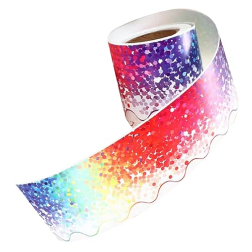 Gogogmee Wasserdichte Abwischbare Pinnwand Bordüre in Regenbogenfarben Selbstklebende Langlebige Dekorationsstreifen für Klassenzimmer Kindergarten Büro und Party Gogogmee Wasserdichte Abwischbare Pinnwand Bordüre in Regenbogenfarben Selbstklebende Langlebige Dekorationsstreifen für Klassenzimmer Kindergarten Büro und Party von Gogogmee