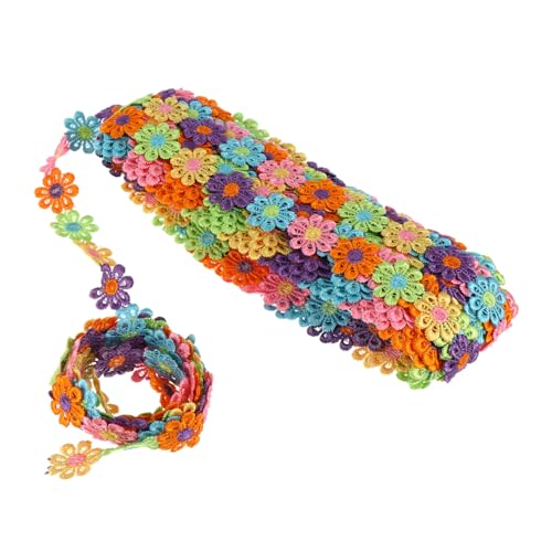 Gogogmee Wasserlösliche Bestickte Spitzenborte Yards Blumiges Muster DIY Handarbeit Kleidung Dekoration Patch Zubehör für Hochzeit Festliche Stoffverzierung Gogogmee Wasserlösliche Bestickte Spitzenborte Yards Blumiges Muster DIY Handarbeit Kleidung Dekoration Patch Zubehör für Hochzeit Festliche Stoffverzierung von Gogogmee