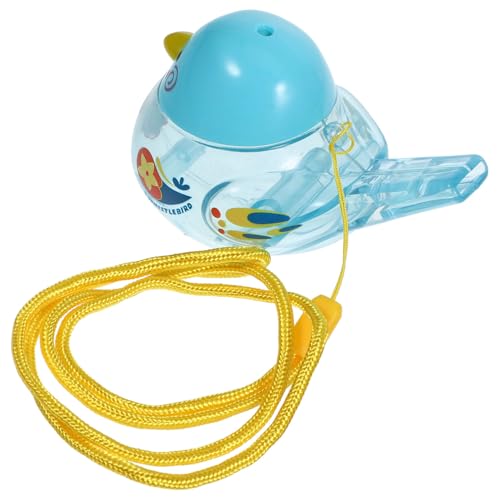 Gogogmee Wasservogel Pfeife aus Kunststoff mit Lanyard Lustiges Partyspielzeug für Klangentwicklung und Atemübung für Geburtstagsfeiern und Outdoor Aktivitäten von Gogogmee