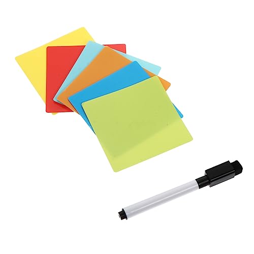 Gogogmee Wiederverwendbare Haftnotizen Farbige Selbstklebende Notizen für Büro Schule und Zuhause und Abwischbar für Erinnerungen und Organisation Gogogmee Wiederverwendbare Haftnotizen Farbige Selbstklebende Notizen für Büro Schule und Zuhause und Abwischbar für Erinnerungen und Organisation von Gogogmee
