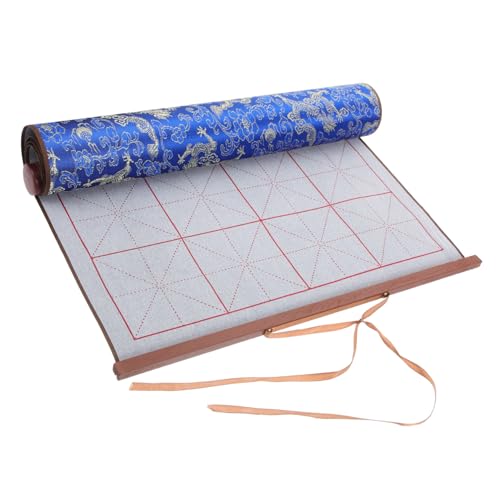 Gogogmee Wiederverwendbare Kalligraphie Matte aus Brokatstoff Wasserabsorbierende Chinesische Wasser Schreibmatte für Anfänger und Studenten Praktisch für Pinsel Tuscheübungen Kompakt und Gogogmee Wiederverwendbare Kalligraphie Matte aus Brokatstoff Wasserabsorbierende Chinesische Wasser Schreibmatte für Anfänger und Studenten Praktisch für Pinsel Tuscheübungen Kompakt und von Gogogmee