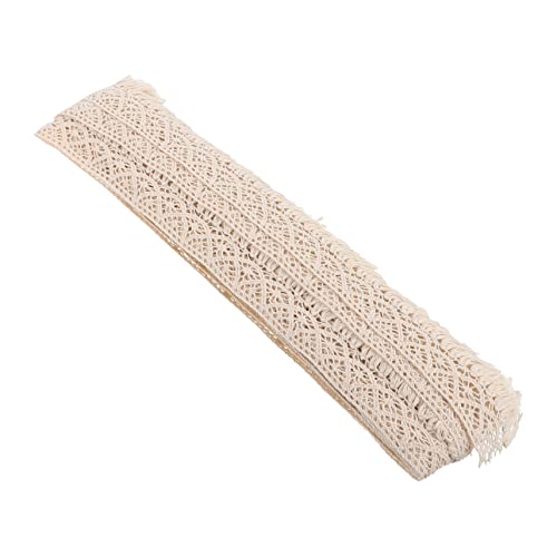 Gogogmee Yards Spitzenband Breit für Diy Kleidung Tischdecken und Dekoration für Bastelprojekte und Accessoires Cremefarbe von Gogogmee