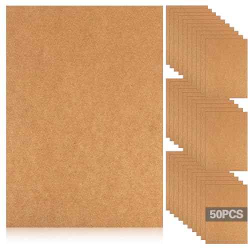 Gohytal 50 Blatt Kraftpapier, A4 Brauner Karton, 250g/m²Tonkarton, Bastelkarton, Braunes Kraftpapier für Basteln,DIY Karten, Malen,Kartenherstellung, Einladungen, Speisekarten, Scrapbook, Basteln Gohytal 50 Blatt Kraftpapier, A4 Brauner Karton, 250g/m²Tonkarton, Bastelkarton, Braunes Kraftpapier für Basteln,DIY Karten, Malen,Kartenherstellung, Einladungen, Speisekarten, Scrapbook, Basteln von Gohytal