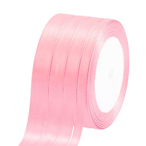 Goiern Satinband Rosa 88m Geschenkband Rosa Breit, 6/10/15/20mm Schleifenband Rosa, Geschenkband Rosa Hochzeit Stoff, Ribbon Geschenk Band für Taufe Geburtstag Deko Goiern Satinband Rosa 88m Geschenkband Rosa Breit, 6/10/15/20mm Schleifenband Rosa, Geschenkband Rosa Hochzeit Stoff, Ribbon Geschenk Band für Taufe Geburtstag Deko von Goiern