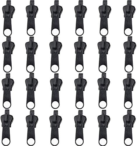 12/24pcs Fix Zip Puller, Zip Slider Repair Instant Kit, reisverschlussreparaturset zipper,Fix Zipper Removable Rescue Replacement Pack,Instant Zipper Replacement Set For Coats Jacket, Backpacks(24pcs) von Gokame