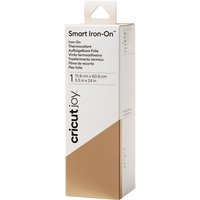 Cricut Joy Aufbügelfolie "Smart Iron-On", 13,9 x 60,9 cm - Gold von Gold