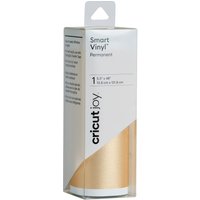 Cricut Joy Selbstklebende Vinylfolie - Glänzend "Smart Vinyl - Permanent", 13,9  - Shimmer Gold von Cricut