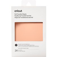 Cricut Transferfolie "Foil Transfer - Sheets Sampler" - Rose Gold von Gold