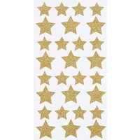 Glitzer-Sticker "Sterne" - Gold von Gold
