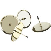 Kerzenhalter "Classic" mit Stecker - Goldfarben von Gold