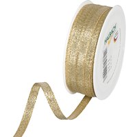 Lurexband, 16 m - Gold von Gold