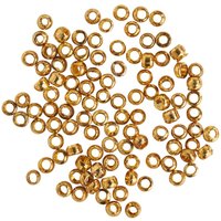 Quetschperlen, Rund, Ø 1 mm - Gold Quetschperlen, Rund, Ø 1 mm - Gold von UIT